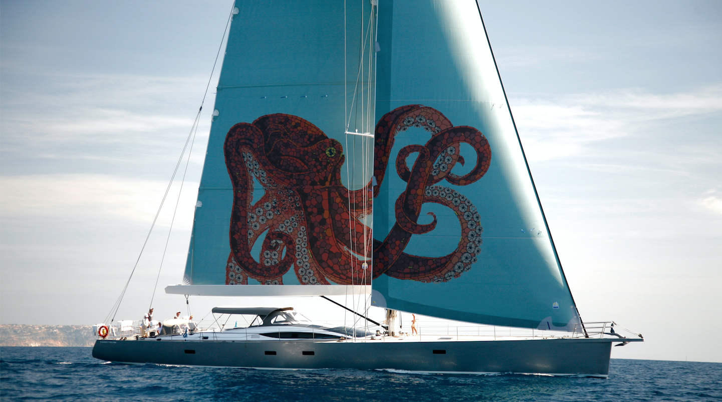 Octopus Sailing.